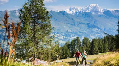 Circuit E-VTT (Mountainbike met elektrische ondersteuning) : Les Bauches