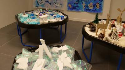 Exposition | Quand l'art et la nature s'invitent à la crèche_Aime-la-Plagne