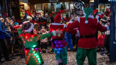 Mini elfjesshow en fotosessie met de kerstman_La Plagne