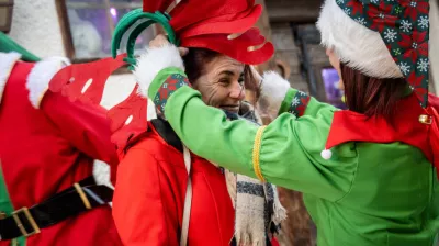 Mini elfjesshow en rendierbal_La Plagne