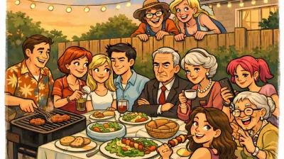 Théâtre de Granier | Venez donc diner ce soir door Frédéric Allard_Aime-la-Plagne