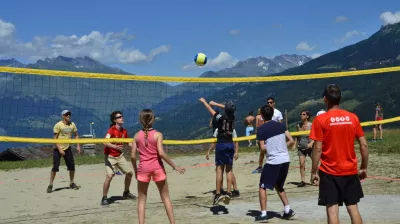 Volleybaltoernooi!_Montchavin-les-Coches