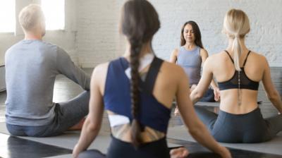Yoga sessie_Aime-la-Plagne