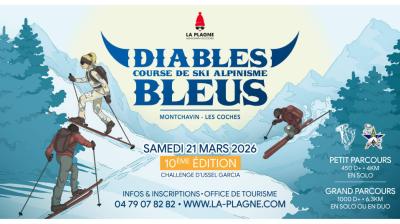 10e editie van de skiwedstrijd "Les diables bleus_Montchavin-les-Coches