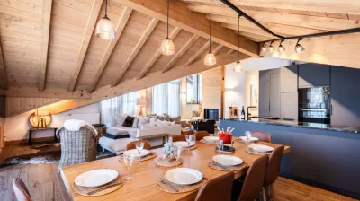 Chalet Martin - Appartement voor 8 personen_Plagne-Montalbert
