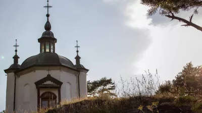 Bezoek aan de kapel van Superga_Aime-la-Plagne