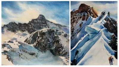 Tentoonstelling Tussen sneeuw en licht_Aime-la-Plagne