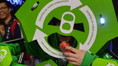 Recycling Tour - Elk blikje telt_La Plagne