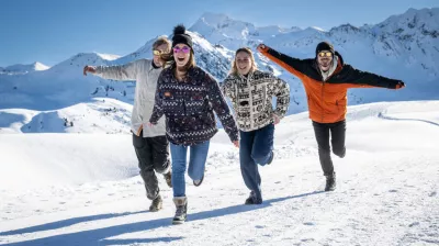 Interdorpse uitdaging!_La Plagne