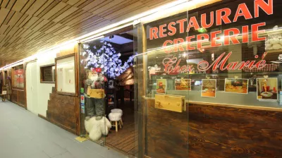 Gevel, restaurant Chez Marie