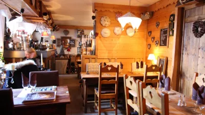 Eetzaal van restaurant La Spatule