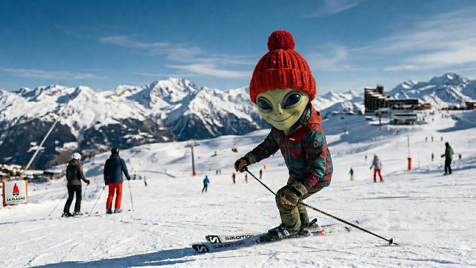 A La Plagne le pass marsien n'attend que toi