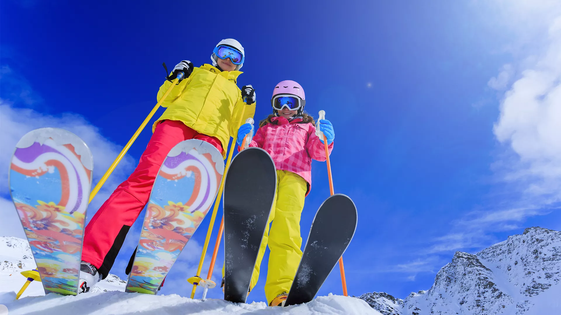 Le printemps du ski à La Plagne