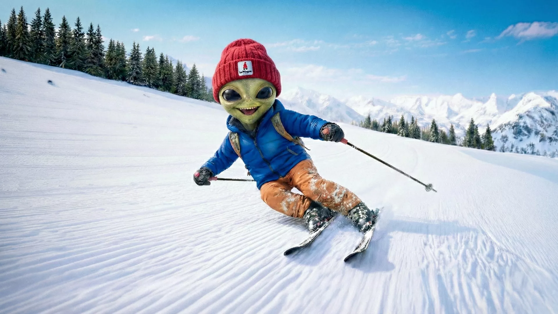 Pass Marsien, le ski en mars à La Plagne