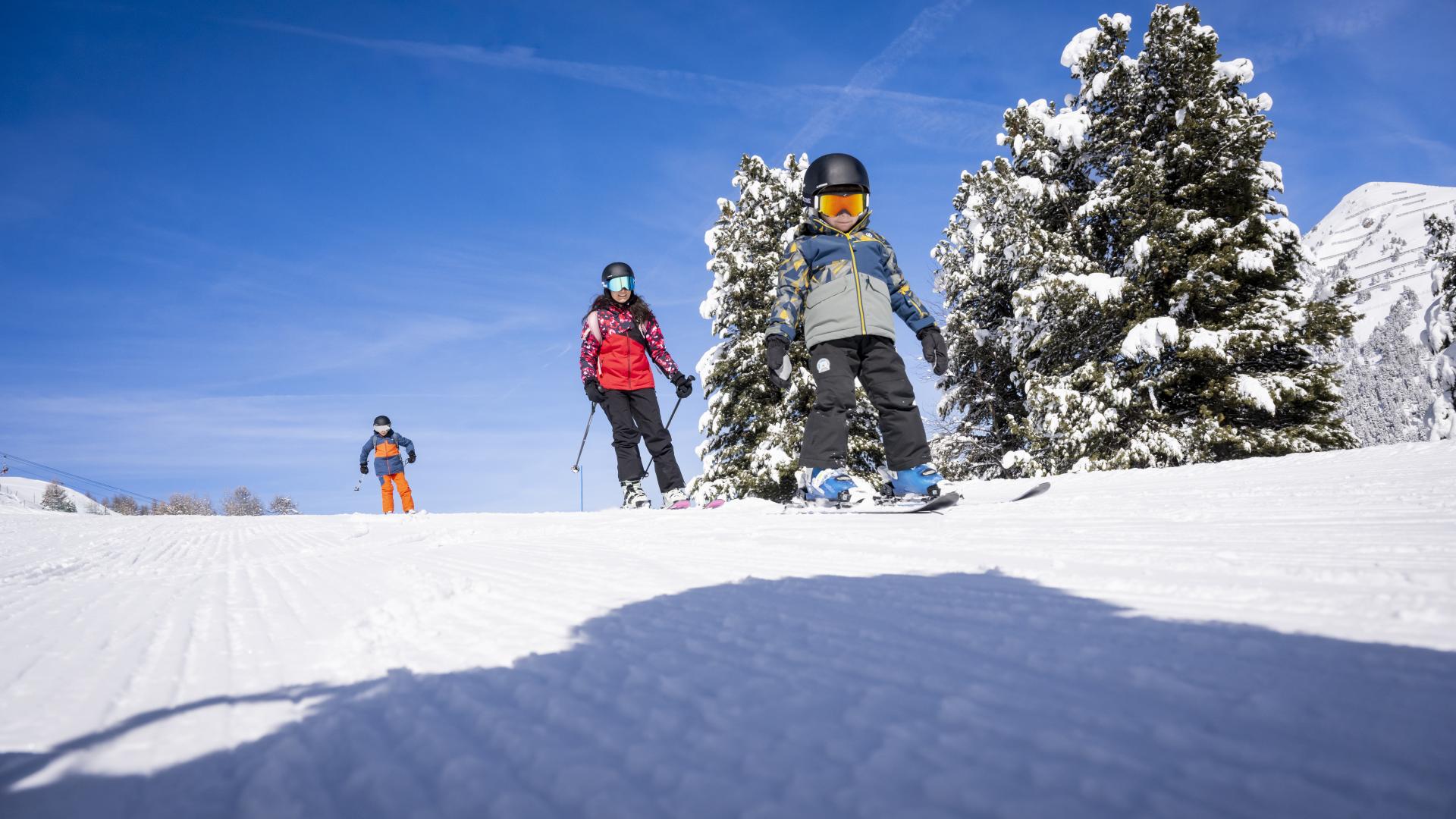 Ski en famille 