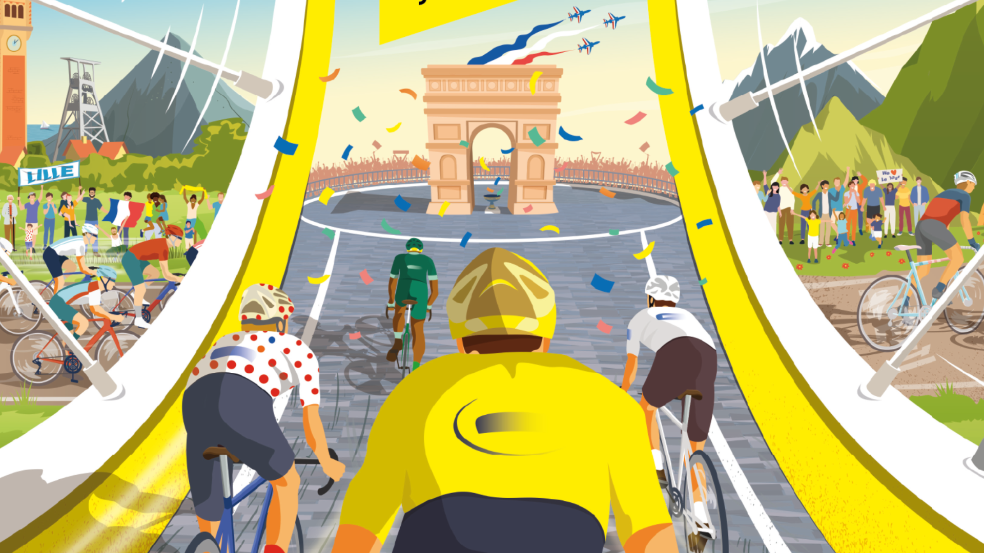 Tour de France à La Plagne