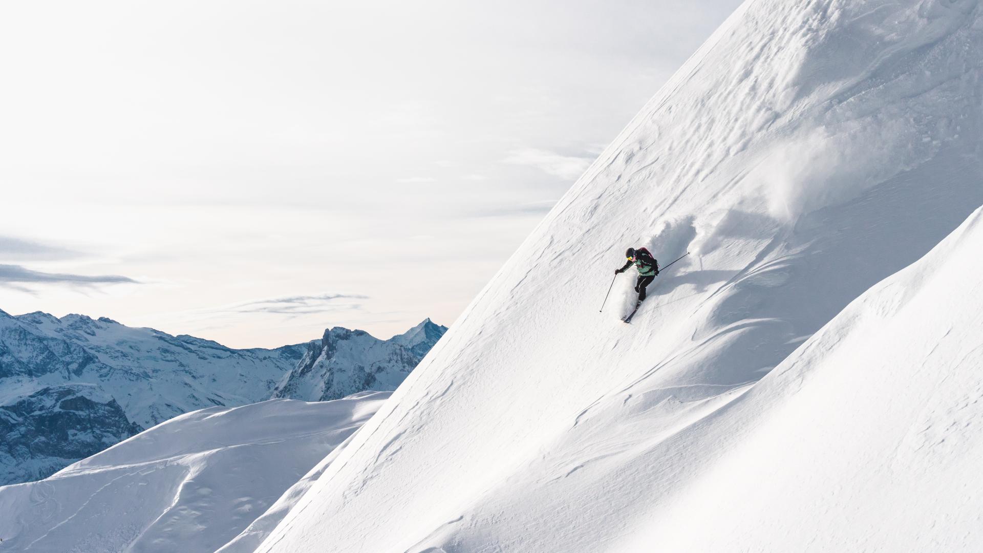 ski poudreuse la plagne