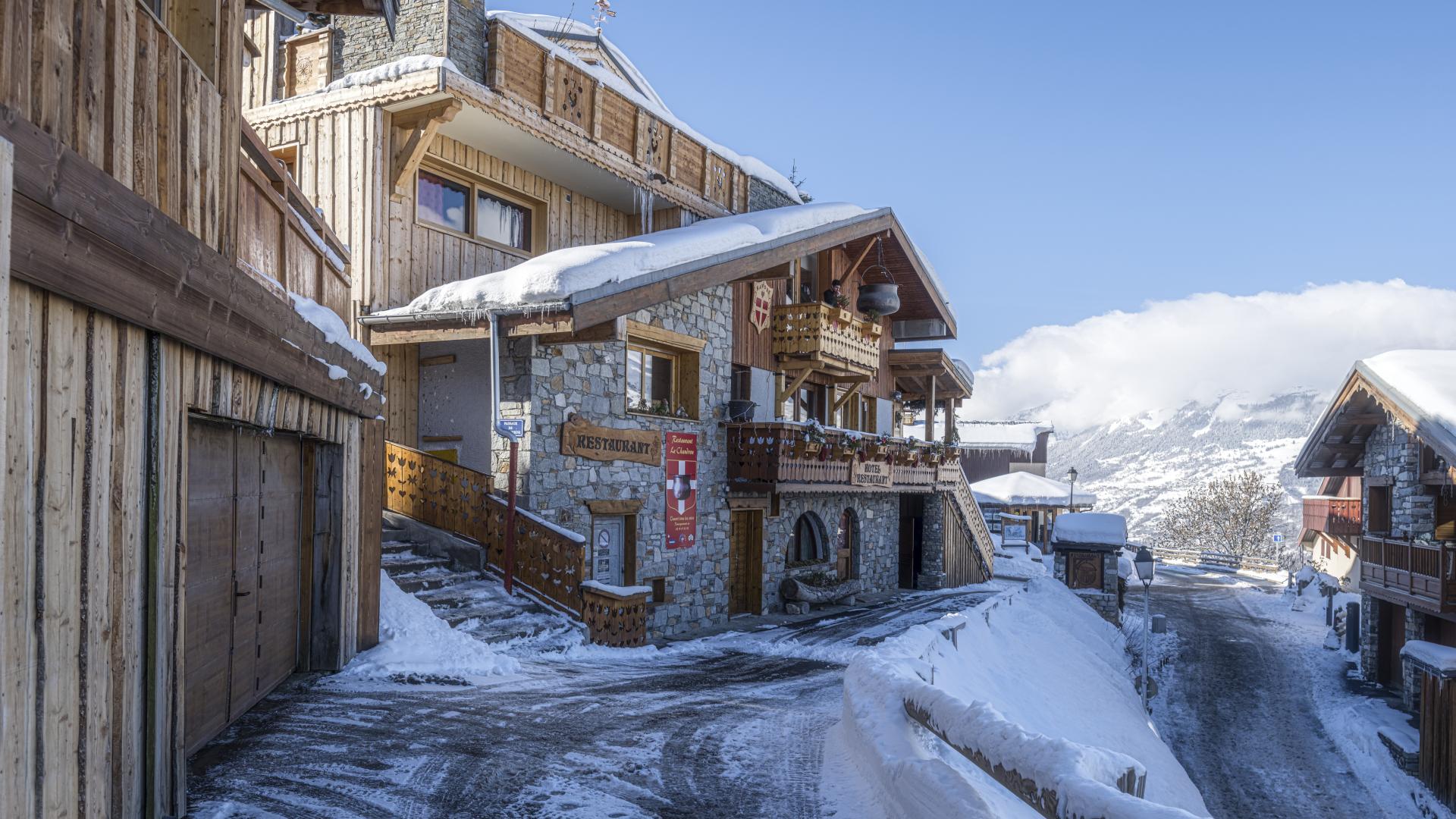 Montchavin en hiver 